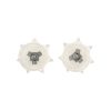 Universal Small Handles w/ Removable Skirt in Clear Acrylic