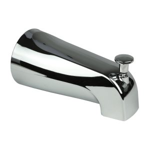 Mobile Home/RV Tub Spout with Diverter in Chrome