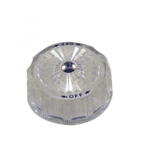 Volume Control Knob Faucet Handle for Mixet Faucets in Clear