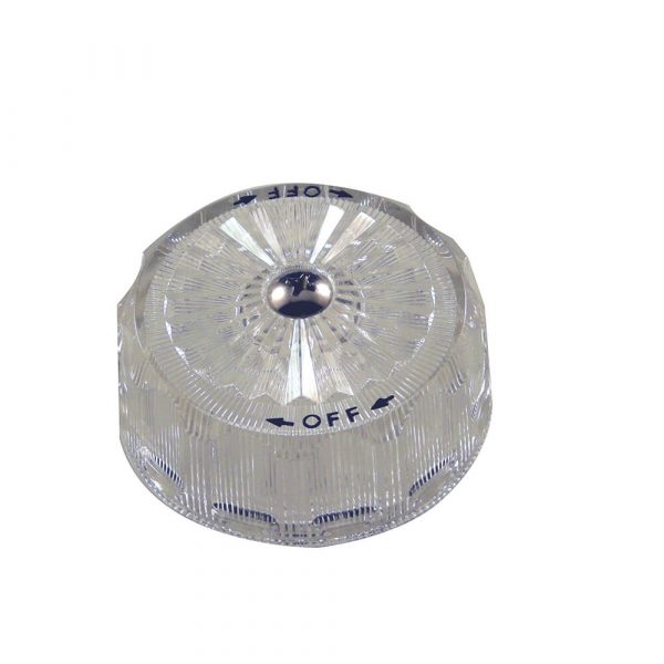 Volume Control Knob Faucet Handle for Mixet Faucets in Clear