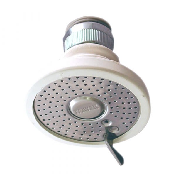 2.2 GPM Screw-On Rubber Aerator Spray in White