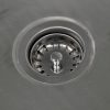 3-1/4 in. Basket Strainer with Pin in Chrome