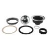 4th image of 3-1/2 in. Sink Drain Assembly with Plastic Basket Strainer in Chrome