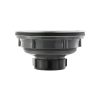 2nd image of 3-1/2 in. Sink Drain Assembly with Plastic Basket Strainer in Chrome