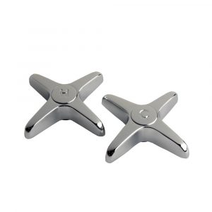 Faucet Handles for Price Pfister Showers in Chrome