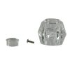 2nd image of Faucet Handle for Delta Model 600 Series Tub and Shower in Clear Acrylic
