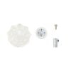 Faucet Handle for Lavatory & Tub/Shower in Clear Acrylic