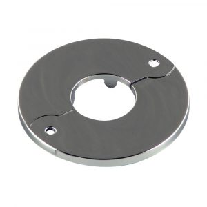 3/4 in. IPS Floor & Ceiling Plate for Ice Maker in Chrome