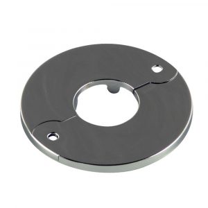 1/2 in. IPS Floor & Ceiling Plate for Ice Maker in Chrome