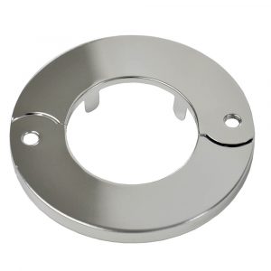 1-1/2 in. IPS Floor & Ceiling Plate for Ice Maker in Chrome