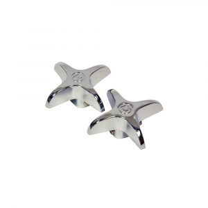 Universal Vise Grip Cross-Arm Handles in Chrome