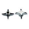 2nd image of Universal Vise Grip Cross-Arm Handles in Chrome