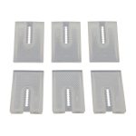 Multi-Purpose E-Z Wedge Toilet Shims (6-Pack)