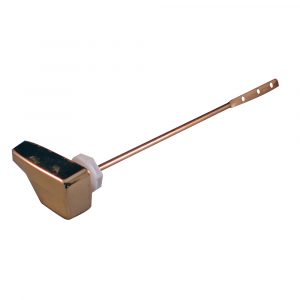9-1/4 in. Sidemount Toilet Handle for Eljer in Polished Brass
