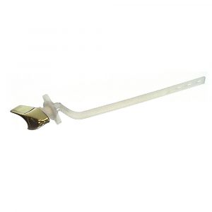 8-1/2 in. Sidemount Toilet Handle for Kohler in Polished Brass