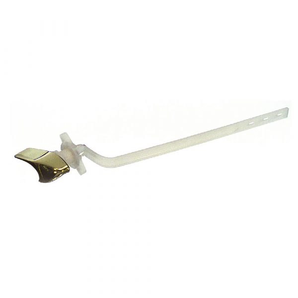 8-1/2 in. Sidemount Toilet Handle for Kohler in Polished Brass