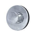 7th image of Lift and Turn Drain Stopper in Chrome