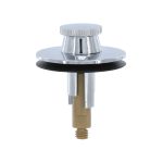 9th image of Lift and Turn Drain Stopper in Chrome