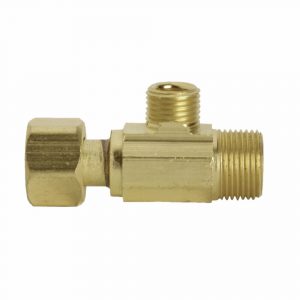 3/8 in. x 3/8 in. x 1/4 in. Stop Adapter 3/8 in. x 3/8 in. x 1/4 in. Stop Adapter