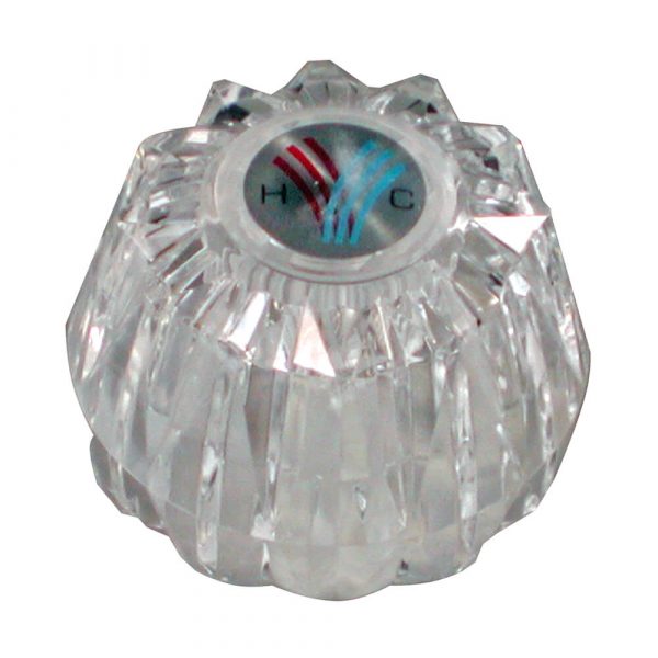 Faucet Handle for Valley in Clear Acrylic