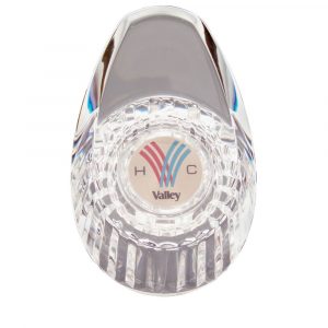 Faucet Handle for Valley in Clear Acrylic