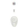 Faucet Handle for Valley in Clear Acrylic