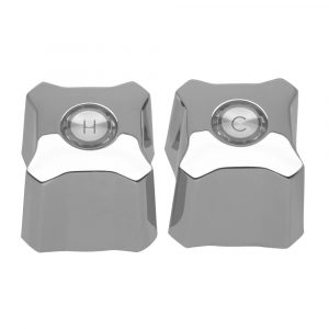 Faucet Handles for Kohler Tub & Shower in Chrome