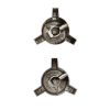 1st image of Universal Vise Grip Canopy Handles in Chrome