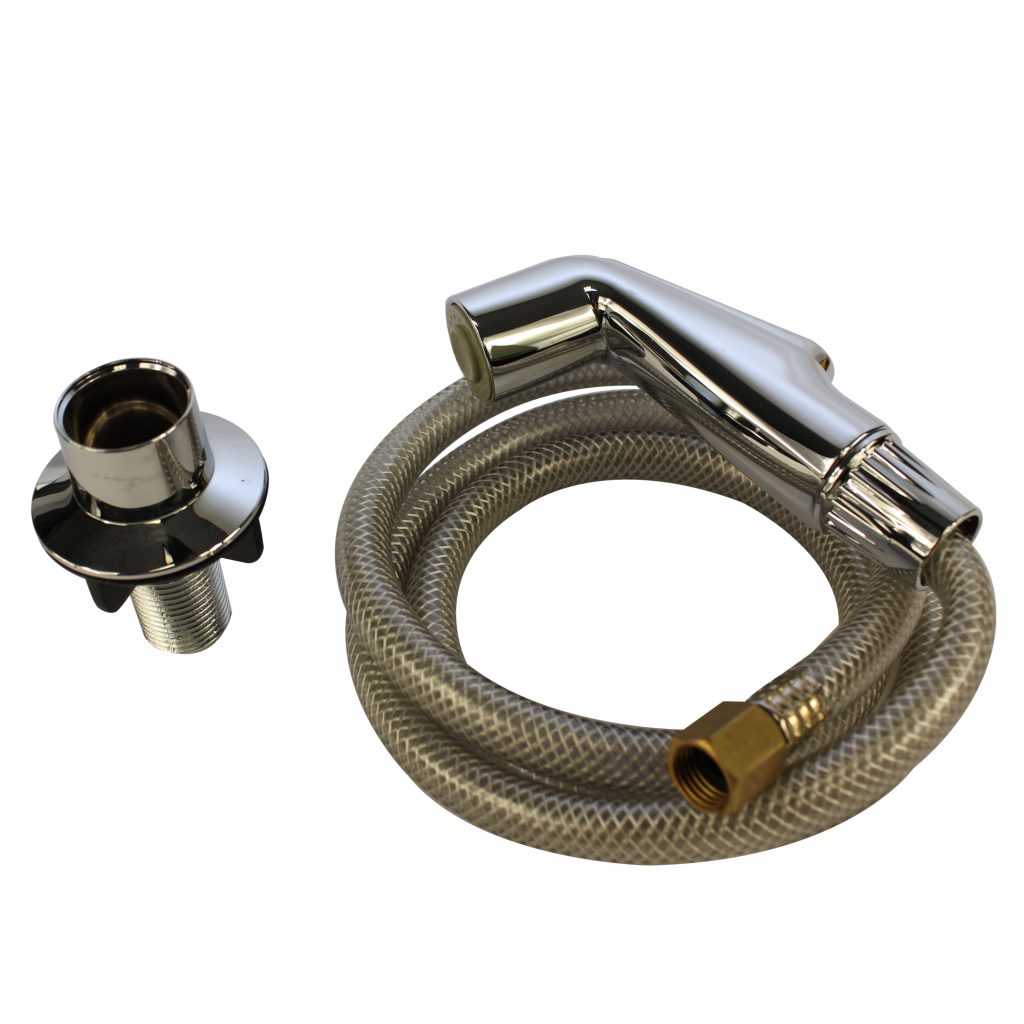 Kitchen Sink Spray Hose & Head in Chrome Plumbing Parts by Danco