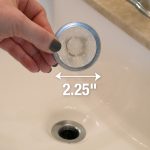 2-1/4 in. Lavatory Mesh Sink Strainer in Stainless Steel