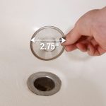 2-3/4 in. Tub Mesh Strainer in Stainless Steel