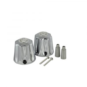 Multi-Fit Faucet Handles for Gerber Tub/Shower in Chrome