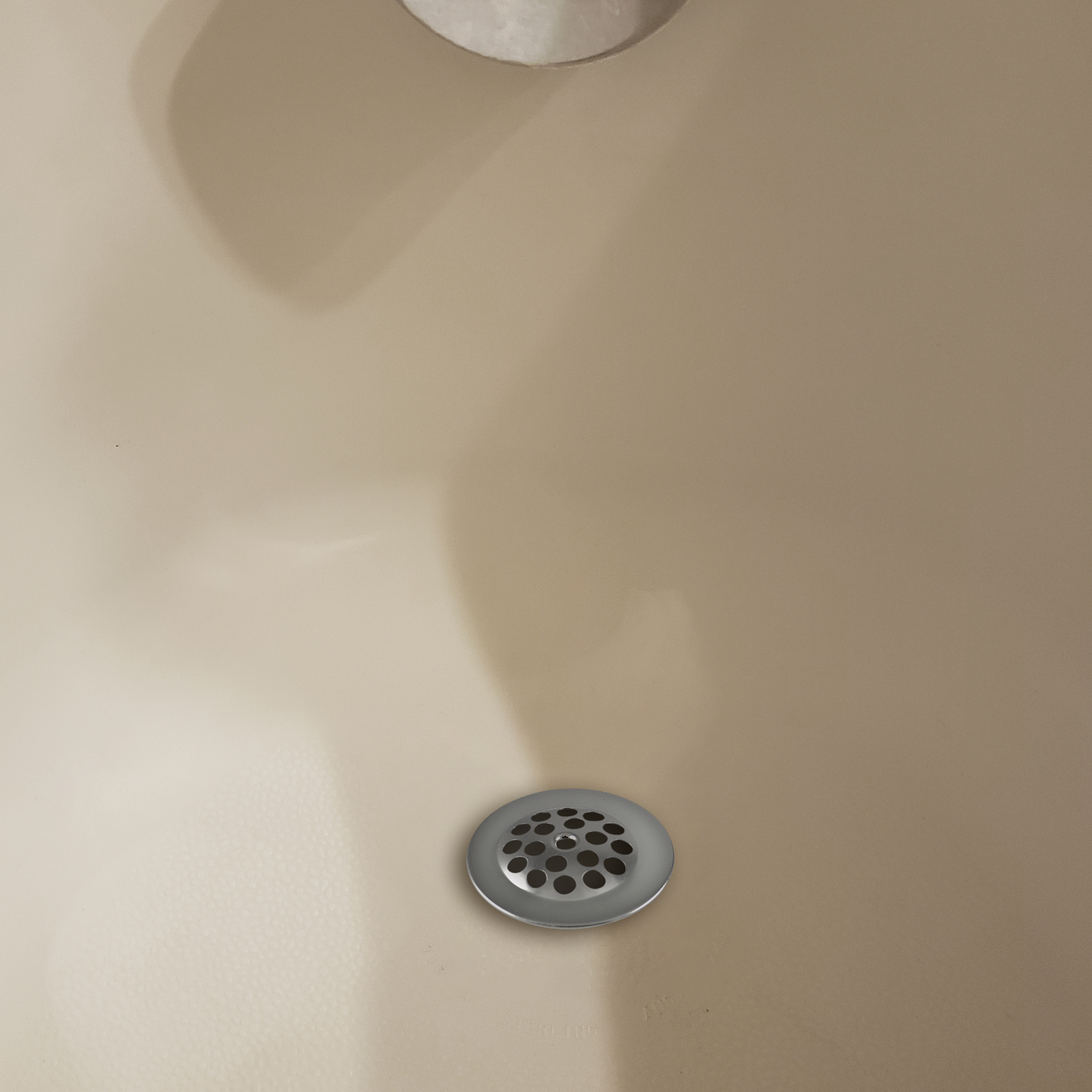 2-7/8 in. Tub/Shower Strainer in Brushed Nickel