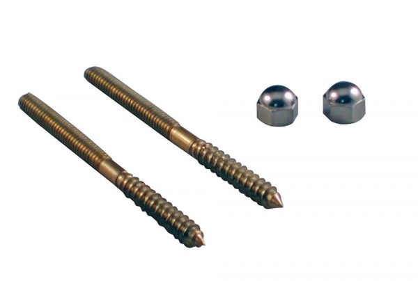 1/4" X 3-1/2" Toilet Closet Screws (2-Pack)