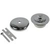 6th image of Universal Lift and Turn Tub Drain Trim Kit with Overflow in Chrome