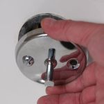 Overflow Plate in Chrome for Price Pfister Faucets