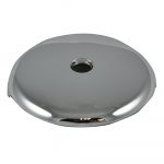 Touch-Toe Tub Drain Trim Kit with Overflow in Chrome