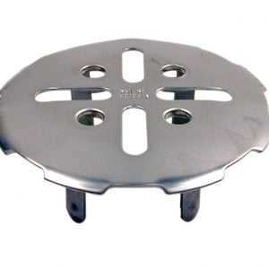 2 in. Snap-In Drain Strainer in Stainless Steel