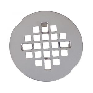 4-1/4 in. Snap-In Shower Drain in Stainless Steel