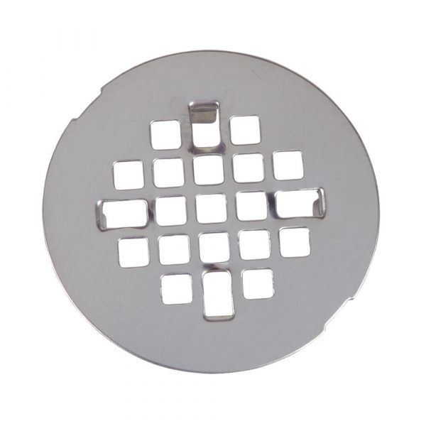 4-1/4 in. Snap-In Shower Drain in Stainless Steel