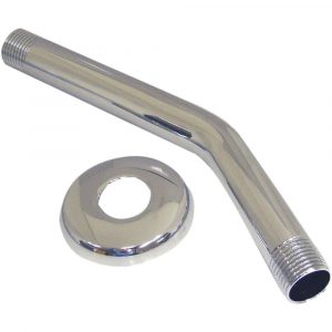 8 in. Shower Arm w/ Flange in Chrome