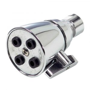 Universal Adjustable 4-Jet Showerhead in Chrome