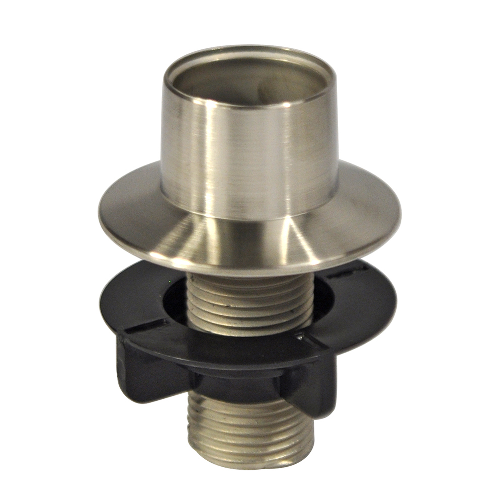 Universal Kitchen Spray Hose Guide in Brushed Nickel Plumbing Parts