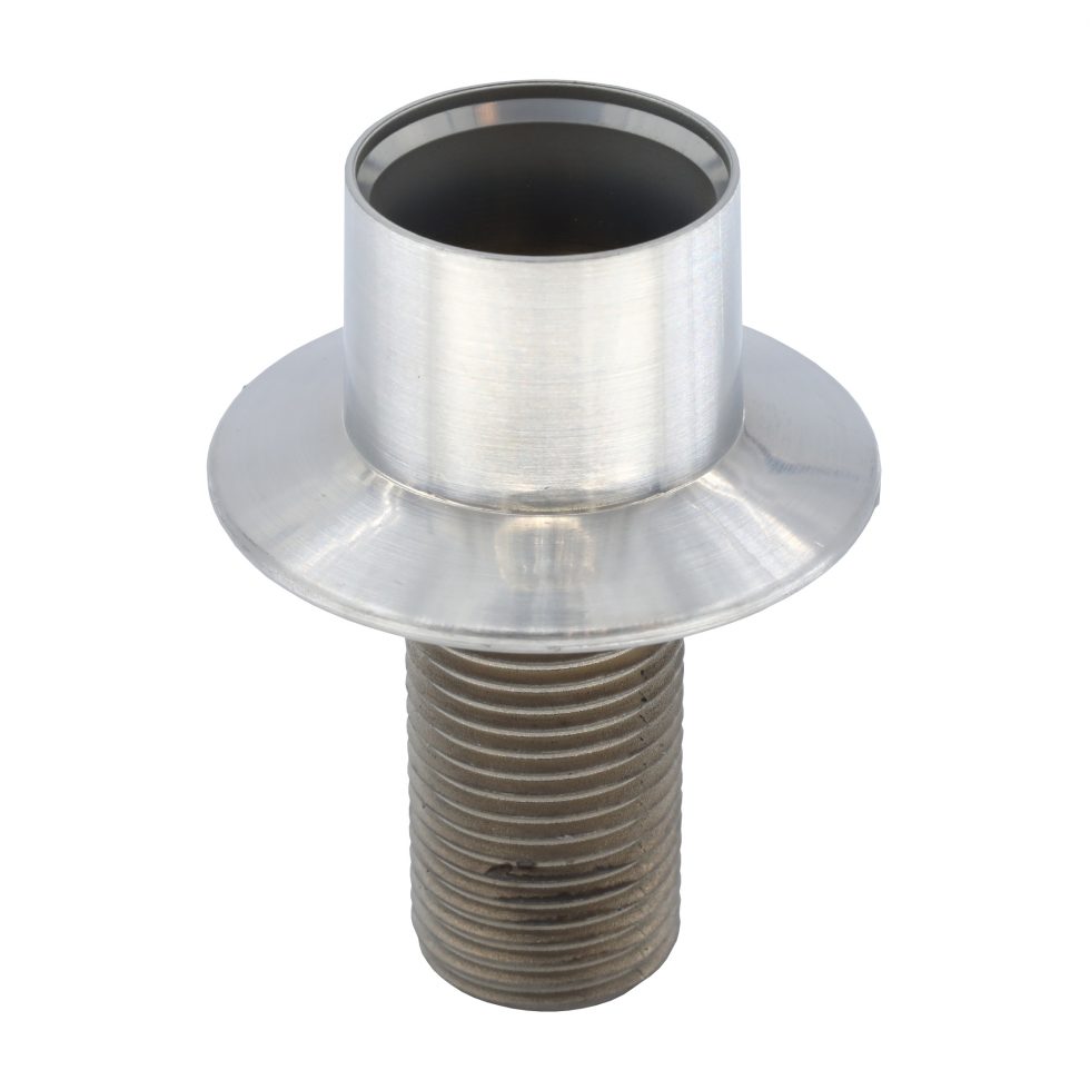 Universal Kitchen Spray Hose Guide in Brushed Nickel Danco