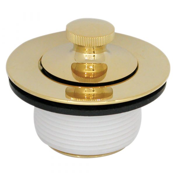 Twist 'N Close Trim Kit in Polished Brass
