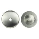 Universal Lift and Turn Tub Drain Trim Kit with Overflow in Brushed Nickel