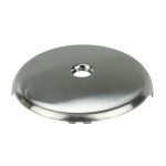 Universal Lift and Turn Tub Drain Trim Kit with Overflow in Brushed Nickel