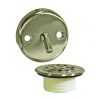 Trip Lever Tub Drain Trim Kit with Overflow in Brushed Nickel