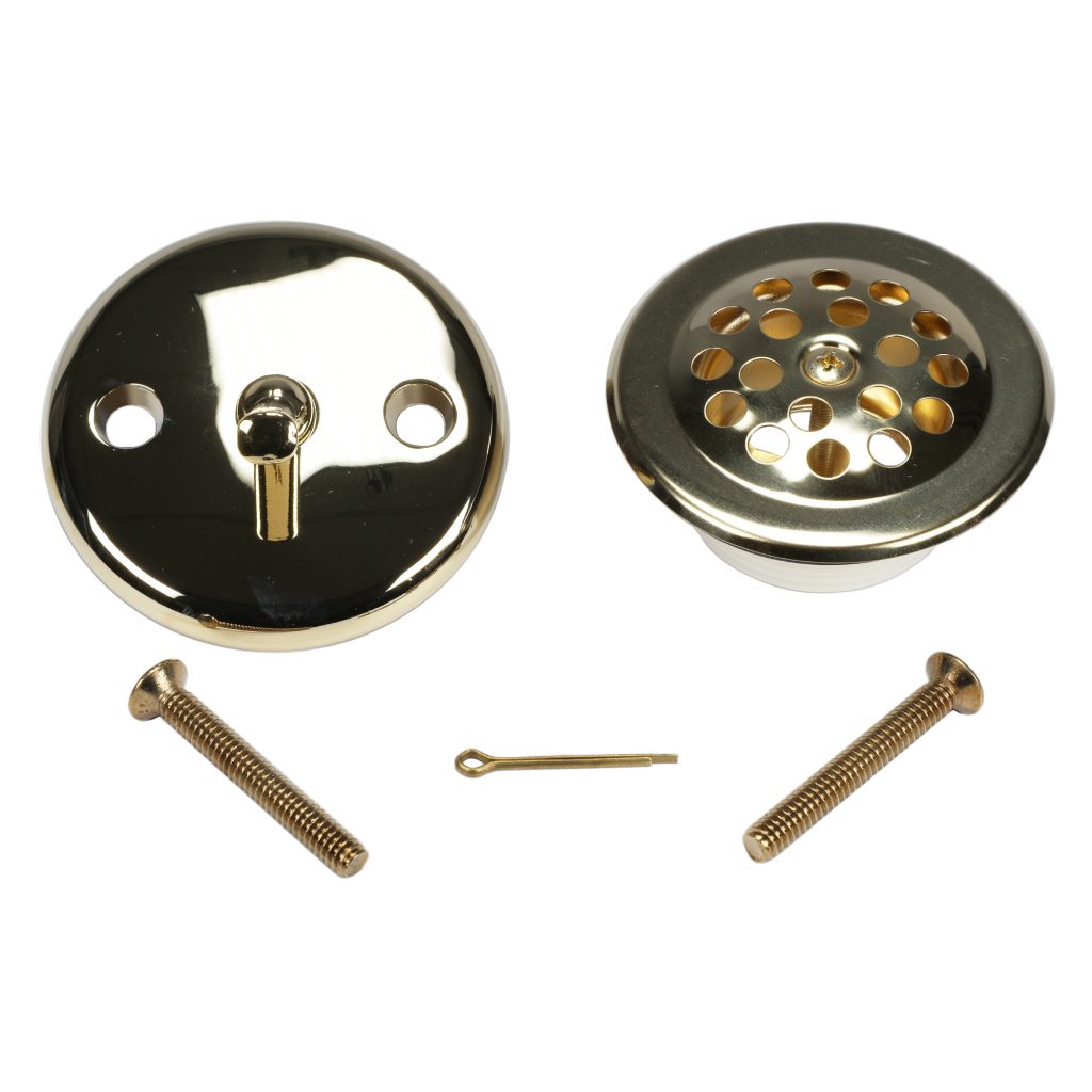 Trip Lever Tub Drain Trim Kit with Overflow in Brushed Nickel Danco