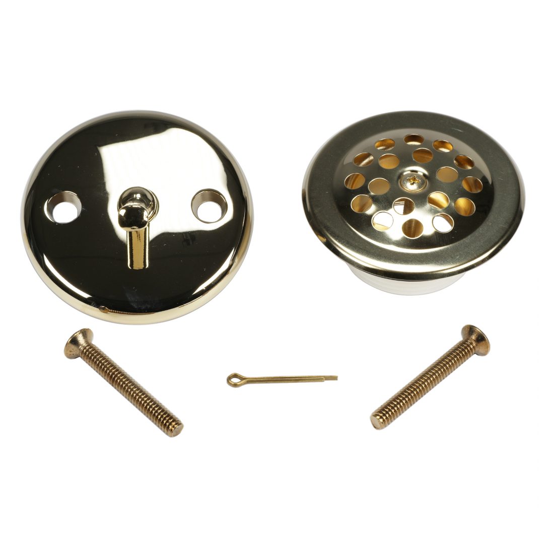 Trip Lever Tub Drain Trim Kit with Overflow in Brushed Nickel Danco